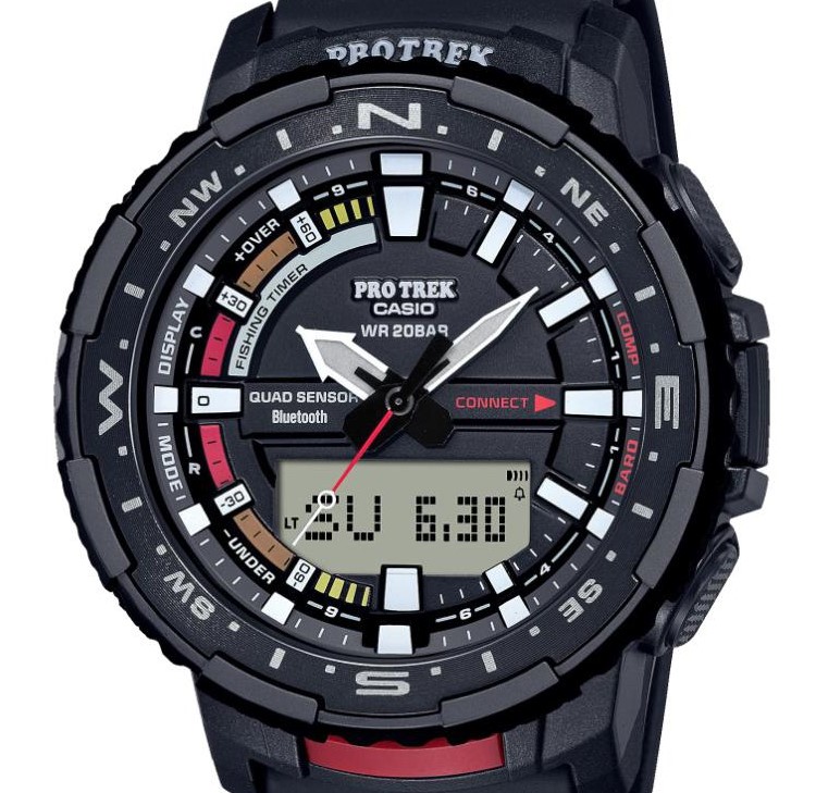 Casio Pro Trek PRT-B70-1 - zegarek męski 7