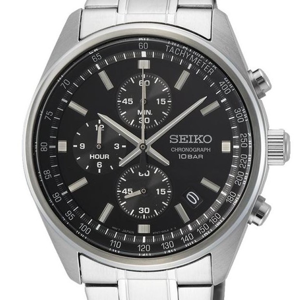 Seiko Chronograph Quartz SSB379P1 - zegarek męski 7
