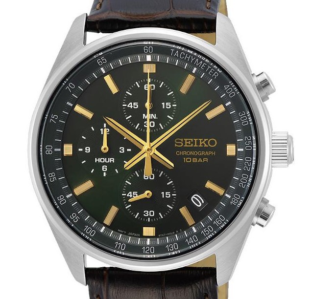 Seiko Chronograph Quartz  SSB385P1 - zegarek męski 7
