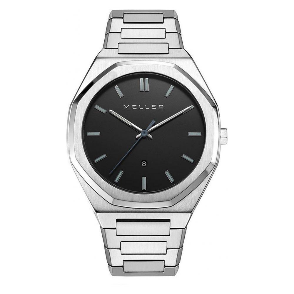 Meller Daren Black Silver 8PN-3.2SILVER - zegarek męski 1