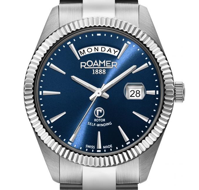 Roamer PRIMELINE DAYDATE 981662 41 45 90 - zegarek męski 7