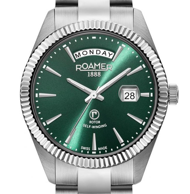 Roamer Primeline Daydate 981662 41 75 90 - zegarek męski 7