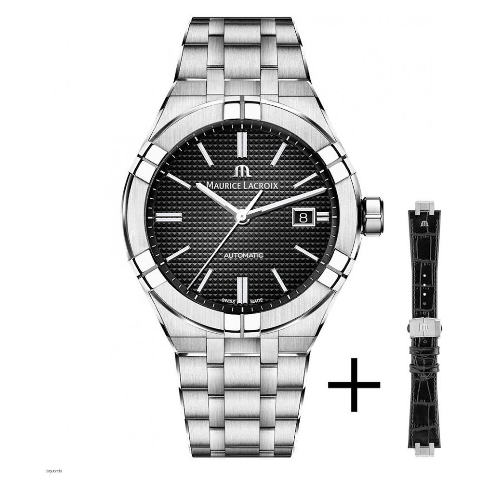 Maurice Lacroix AIKON GENT DATE AI6008-SS002-330-2 - zegarek męski 1