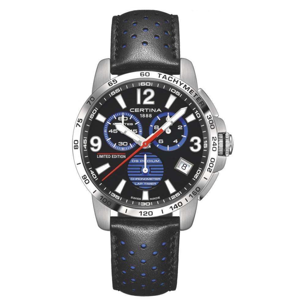 Certina  DS PODIUM CHRONO LAP TIMER COSC CHRONOMETER YAMAHA LIMITED EDITION C034.453.16.057.20 - zegarek męski 1