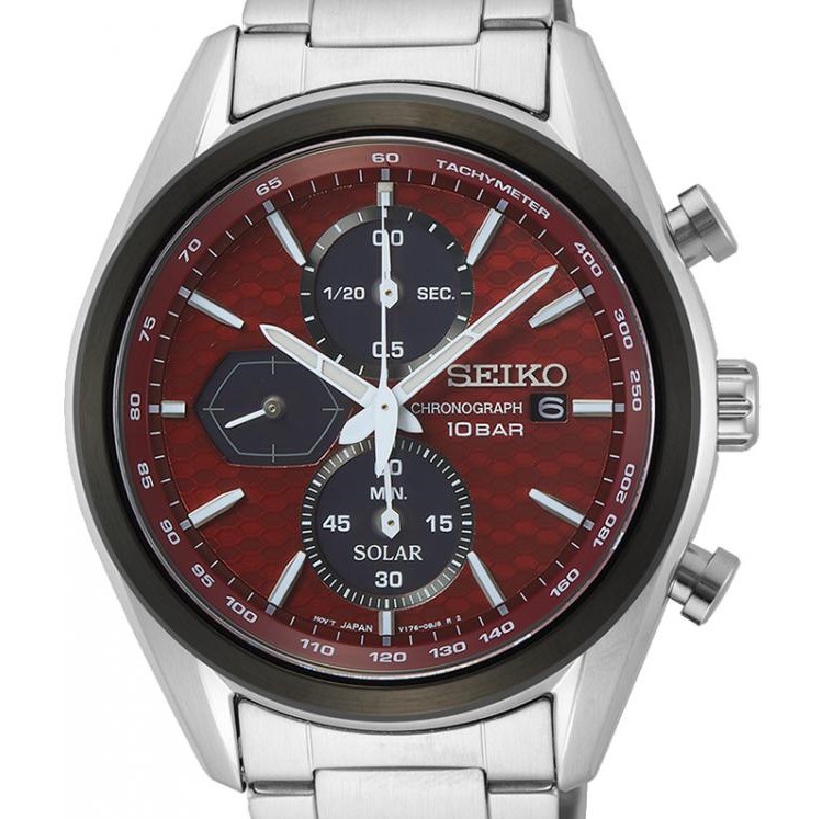 Seiko Chronograph Solar SSC771P1 - zegarek męski 7