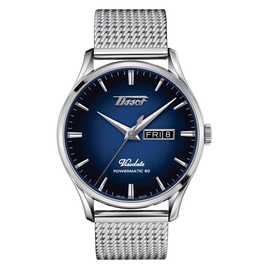 Tissot HERITAGE VISODATE POWERMATIC 80 T118.430.11.041.00 - zegarek męski 1