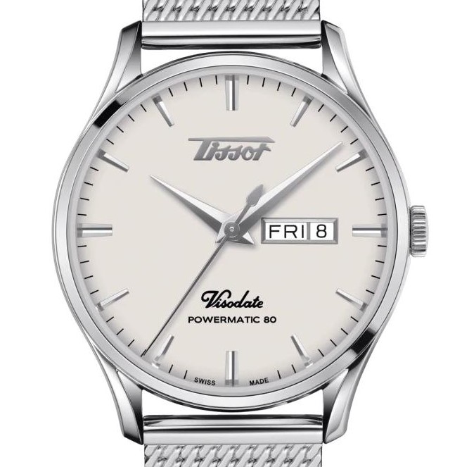 Tissot HERITAGE VISODATE POWERMATIC 80 T118.430.11.271.00 - zegarek męski 7