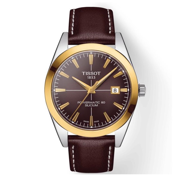 Tissot TISSOT GENTLEMAN POWERMATIC 80 SILICIUM T927.407.46.291.01 - zegarek męski 1