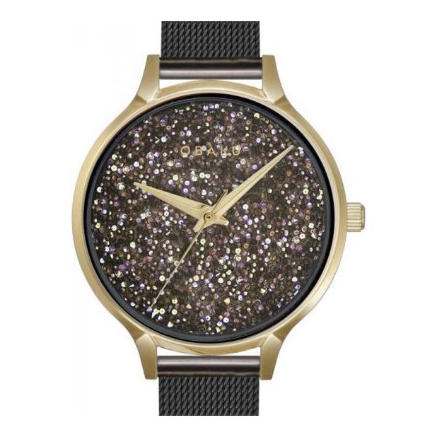 Obaku STJERNER - MEDALLION V238LXGBMB - zegarek damski 7