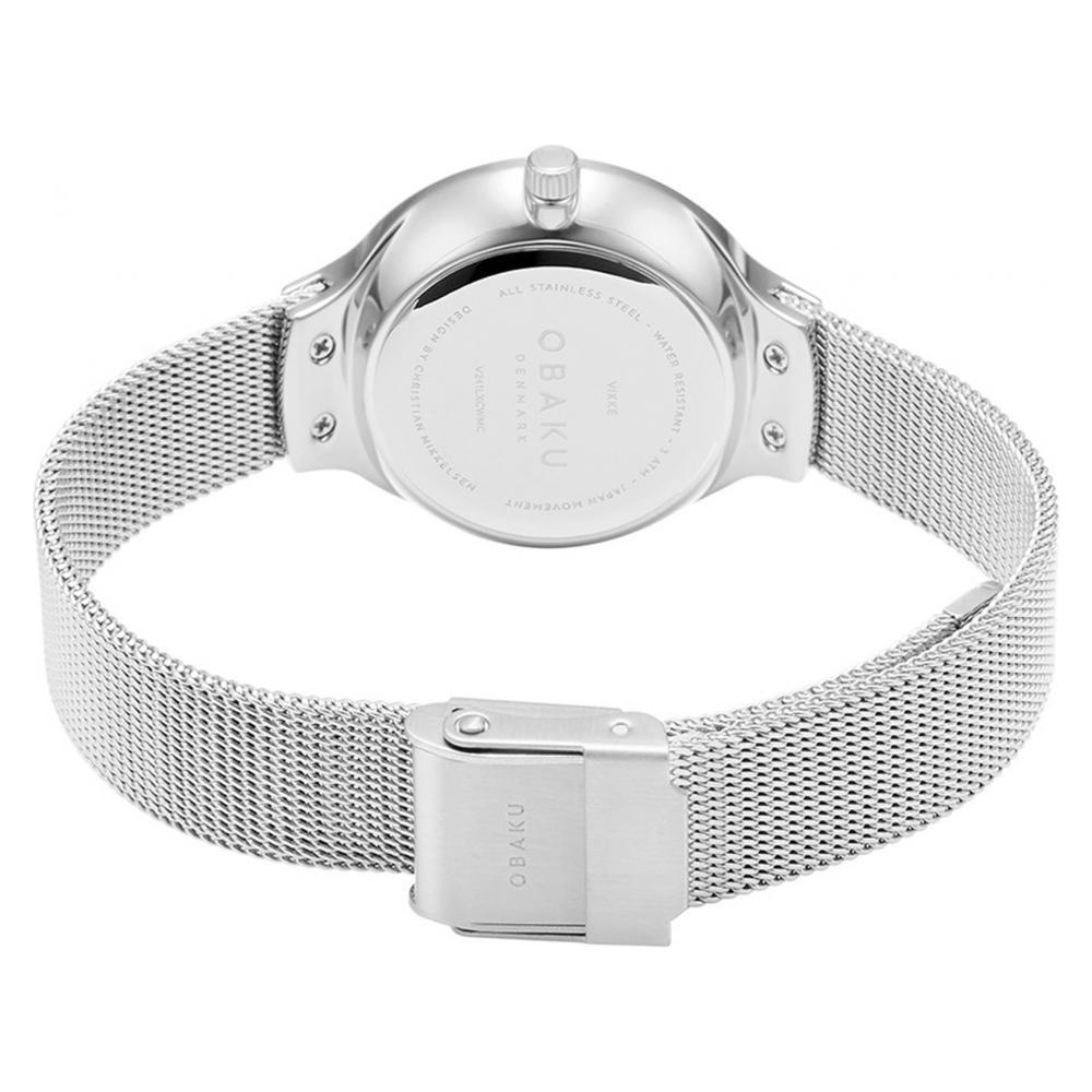 Obaku VIKKE - STEEL V241LXCWMC - zegarek damski 9