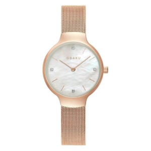 Obaku VIKKE - ROSE V241LXVWMV - zegarek damski