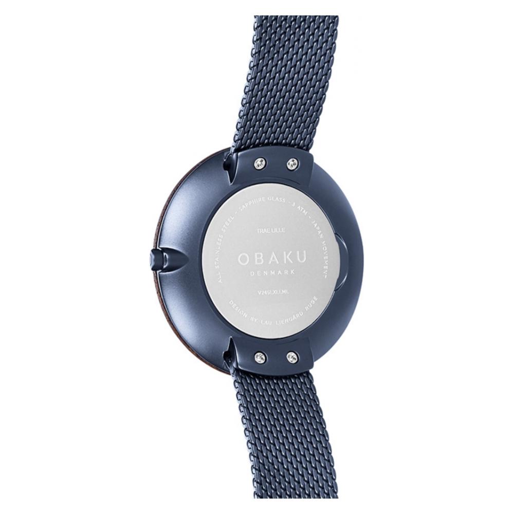 Obaku TRAE LILLE - MARINE V245LXLLML - zegarek damski 8