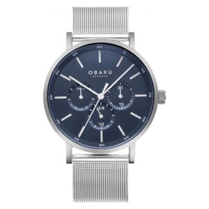 Obaku EGE - CYAN V246GMCLMC - zegarek męski
