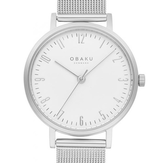 Obaku BRINK LILLE-STEEL V248LXCIMC - zegarek damski 7