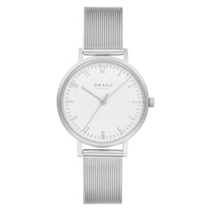 Obaku BRINK LILLE-STEEL V248LXCIMC - zegarek damski