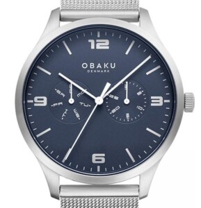 Obaku ASK - CYAN V249GMCLMC - zegarek męski