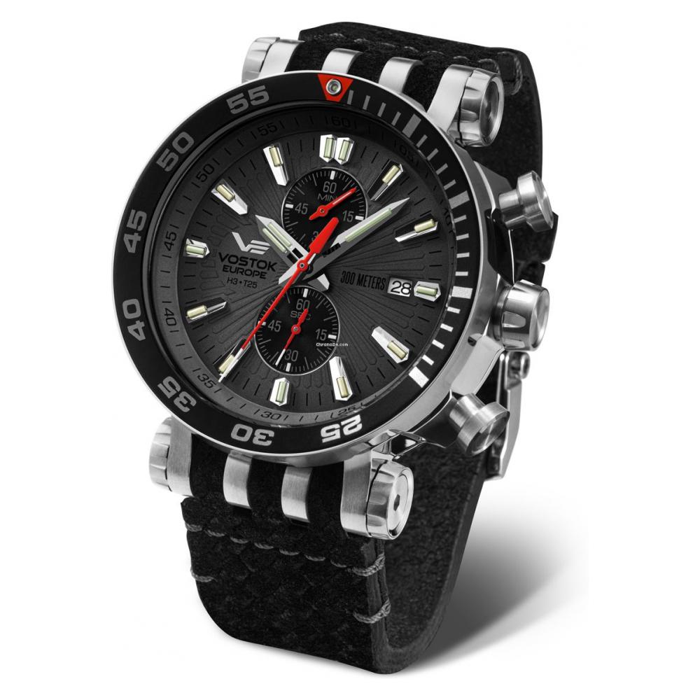 Vostok Europe Energia Chrono Line VK61-575A588 - zegarek męski 1