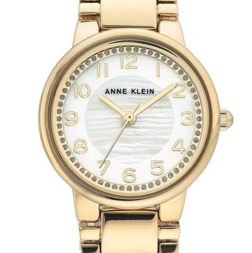 Anne Klein Gold-Tone AK3604MPGB - zegarek damski 7