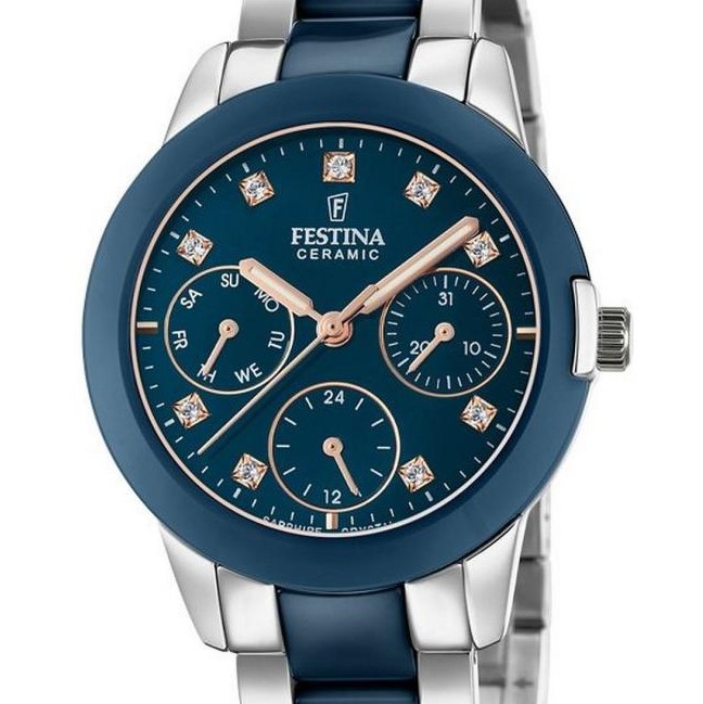 Festina Ceramic F20497-2 - zegarek damski 7