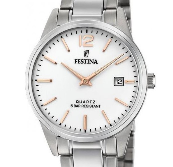 Festina Classic F20509-2 - zegarek damski 7