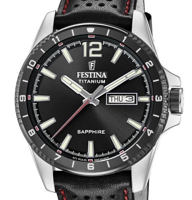 Festina Titanium Sport Sapphire F20530-4 - zegarek męski 7