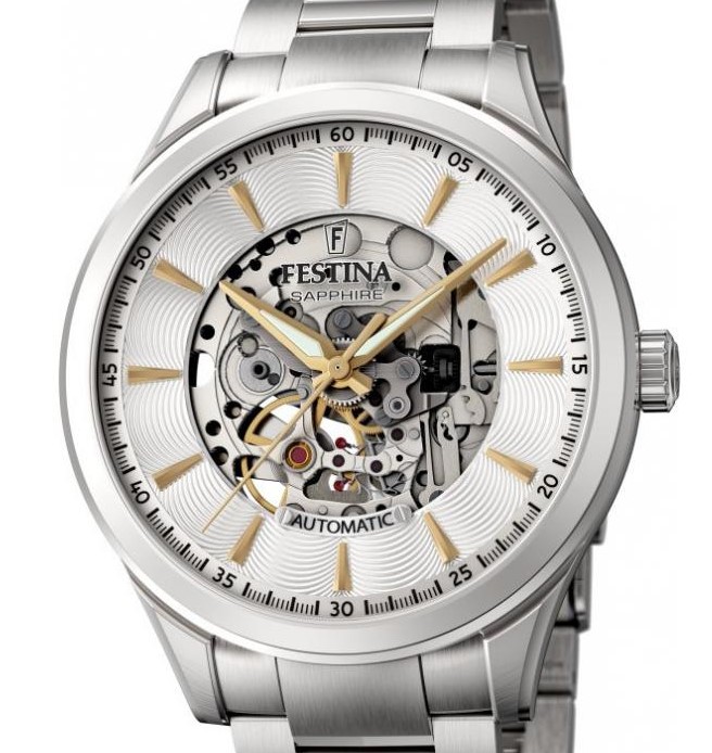 Festina Automatic Skeleton SET F20536-2 - zegarek męski 7
