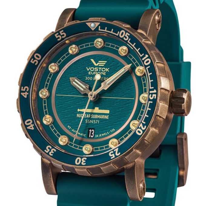 Vostok Europe SSN 571 Nuclear Submarine Automatic NH35A-571O609 - zegarek męski 7