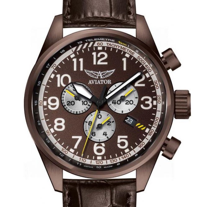 Aviator Airacobra V.2.25.8.172.4 - zegarek męski 7