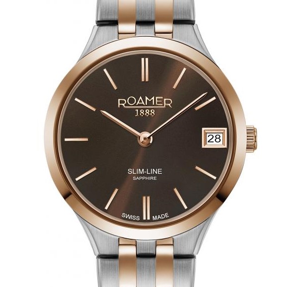 Roamer Slim-Line Classic 512857 49 65 20 - zegarek damski 7