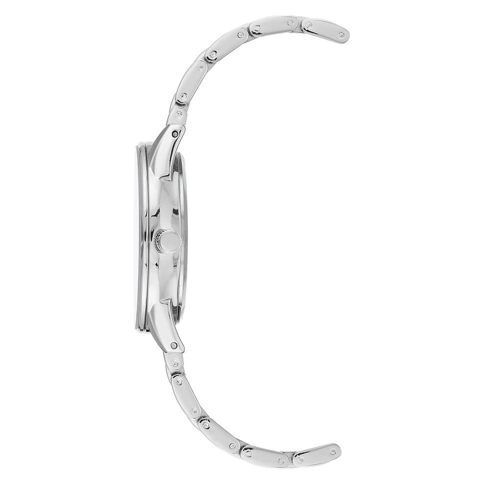 Anne Klein White Silver AK3603WTSV - zegarek damski 8