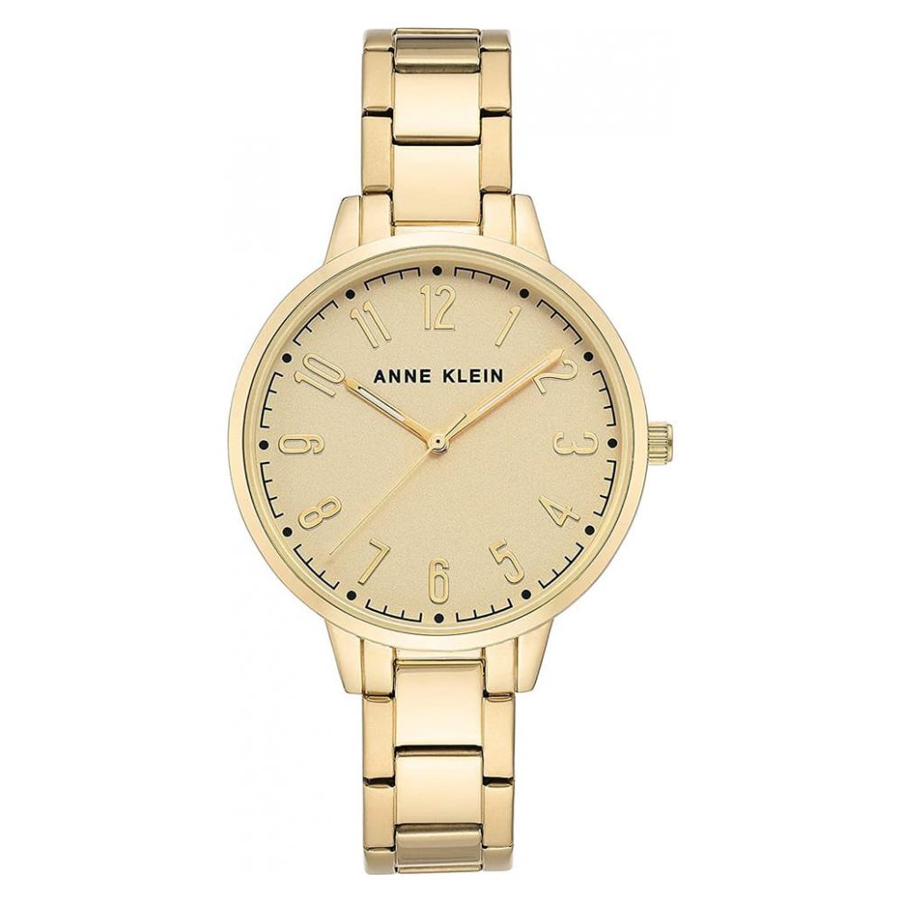 Anne Klein Gold-Tone AK3618CHGB - zegarek damski 1