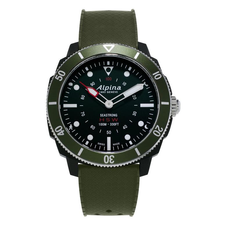 Alpina Seastrong HSW Hybrid Smartwatch AL-282LBGR4V6 - zegarek męski 1