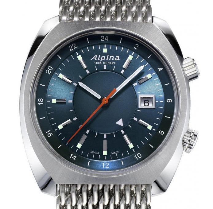 Alpina Startimer Pilot Automatic AL-555N4H6B - zegarek męski 7