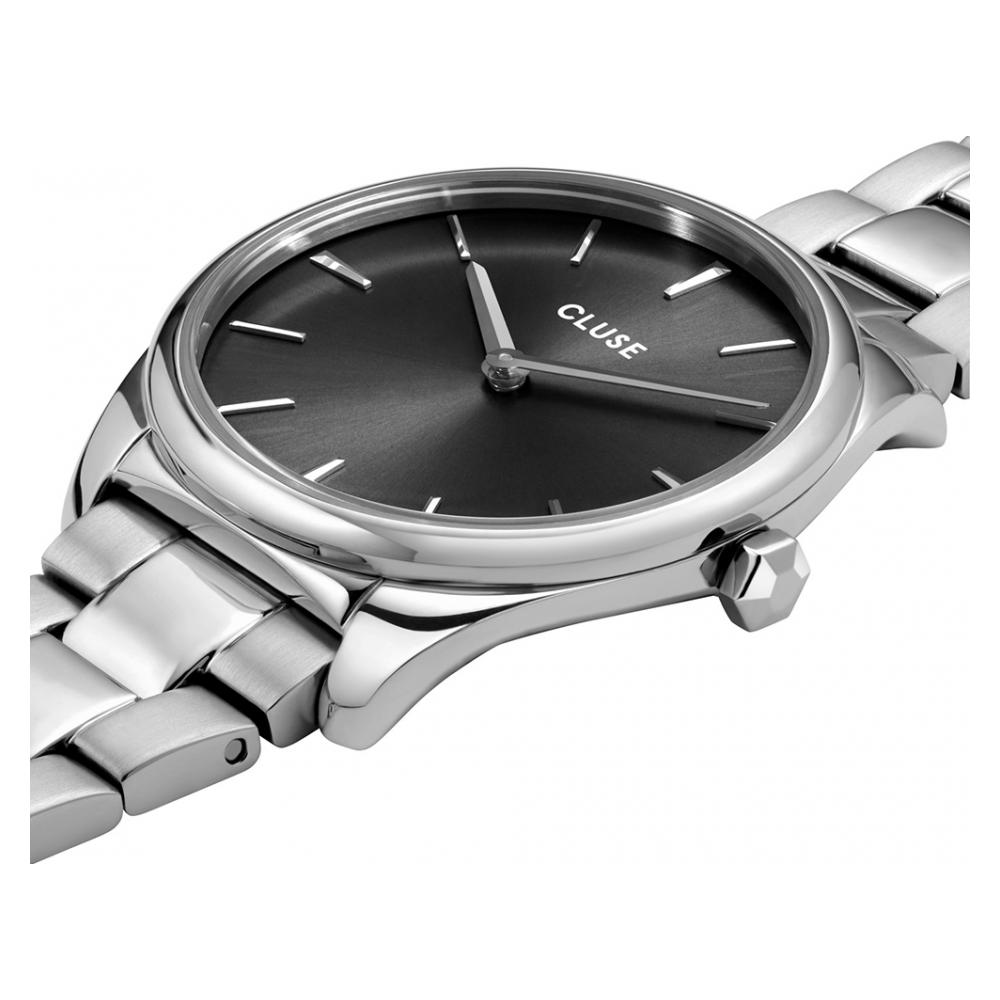 Cluse Feroce Petite DarkGrey CW11202 - zegarek damski 8