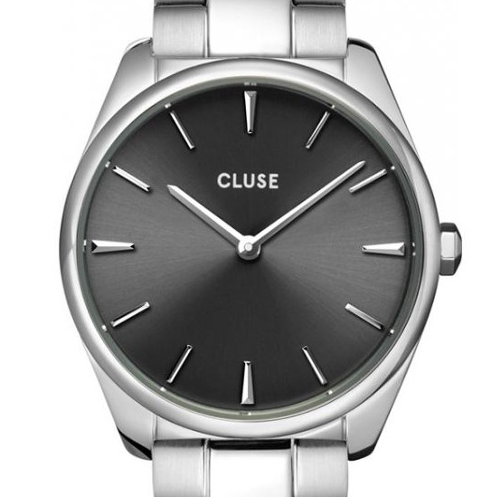 Cluse Feroce Petite DarkGrey CW11202 - zegarek damski 7