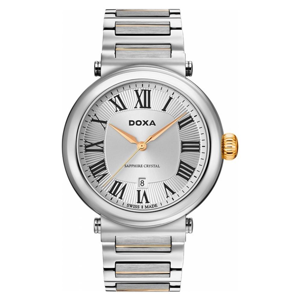 Doxa Calex Gent D185TSV - zegarek męski 7