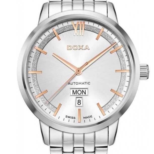 Doxa Executive D206SWH - zegarek męski 7