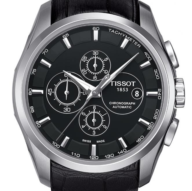 Tissot COUTURIER Automatic Chronograph C01.211  T035.627.16.051.01 - zegarek męski 7