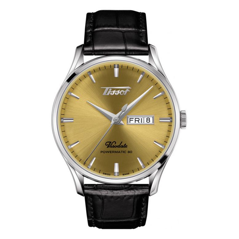 Tissot HERITAGE VISODATE POWERMATIC 80 T118.430.16.021.00 - zegarek męski 1