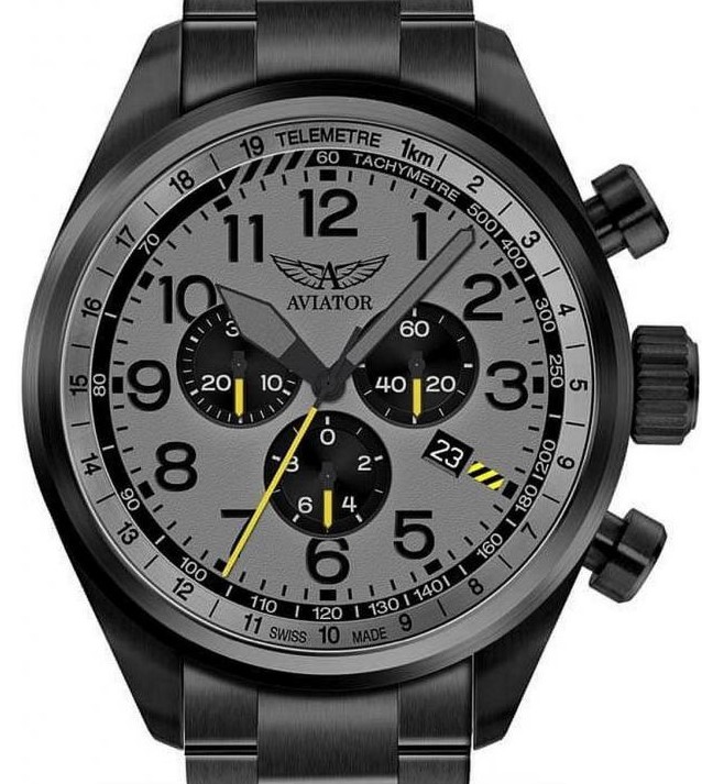 Aviator Airacobra P45 Chrono V.2.25.5.174.5 - zegarek męski 7