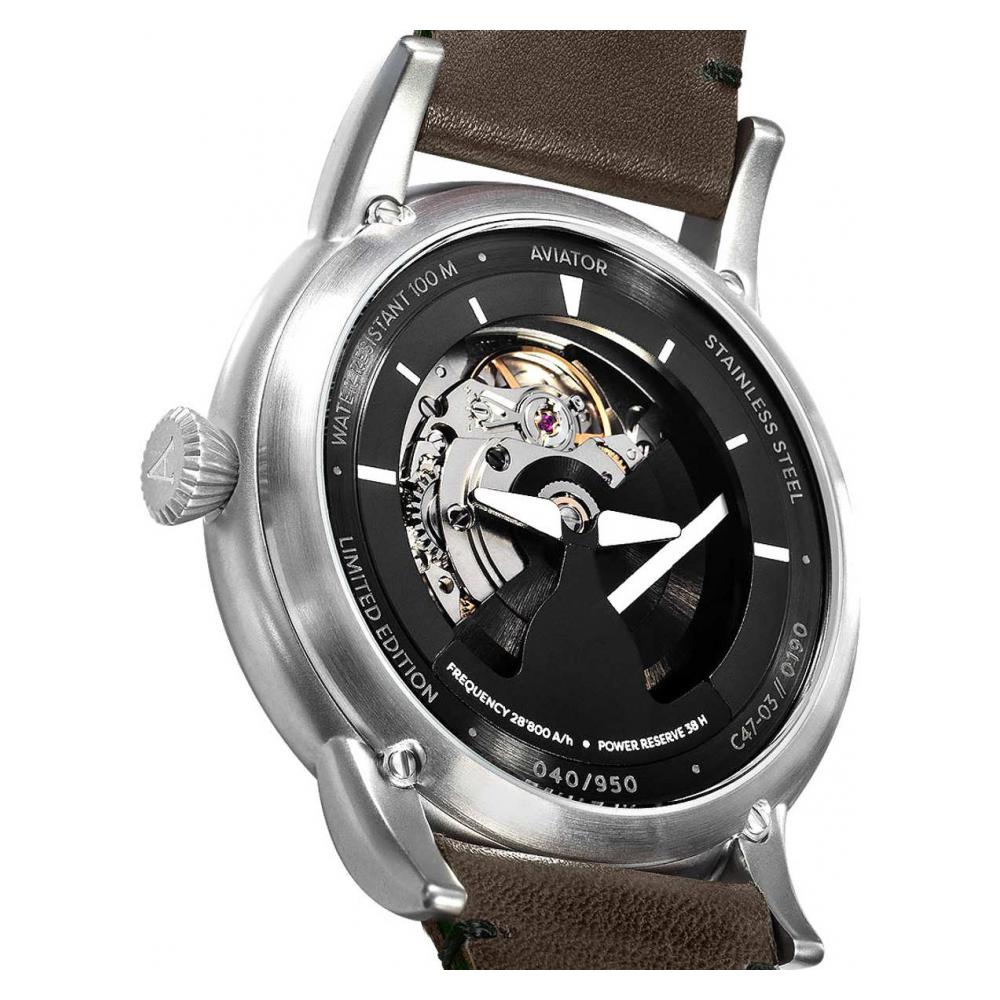 Aviator Douglas Automatic V.3.31.0.227.4 - zegarek męski 9