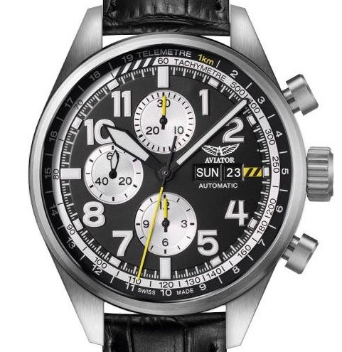 Aviator Airacobra Chronograph Automatic V.4.26.0.175.4 - zegarek męski 7