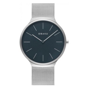 Obaku ARK - CYAN V240GXCLMC - zegarek męski