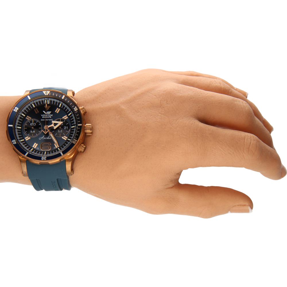 Vostok Europe Anchar Chrono Limited 6S21-510O586 - zegarek męski 11