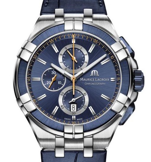 Maurice Lacroix AIKON GENT CHRONOGRAPH AI1018-SS001-432-4 - zegarek męski 7