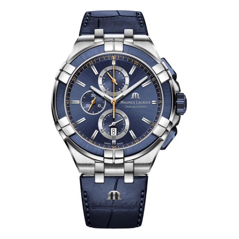 Maurice Lacroix AIKON GENT CHRONOGRAPH AI1018-SS001-432-4 - zegarek męski 1