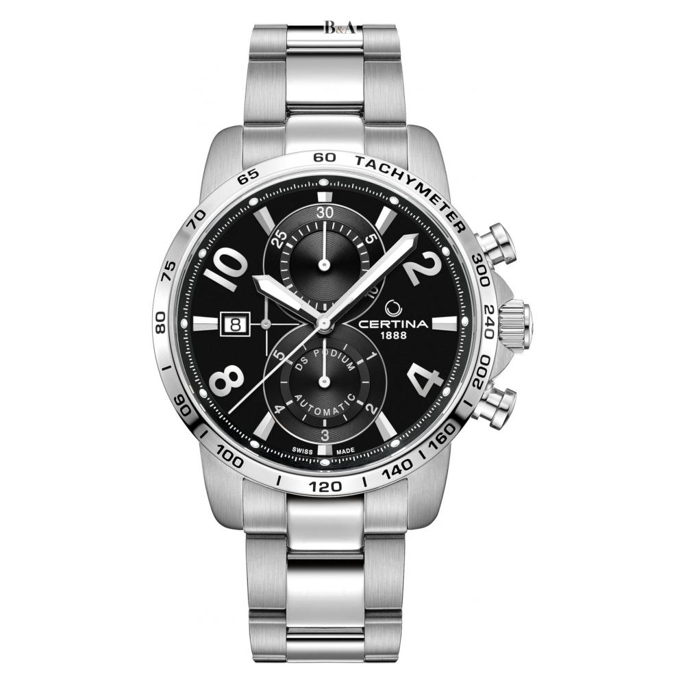 Certina DS Podium Automatic Chrono C01 C034.427.11.057.00 - zegarek męski 1