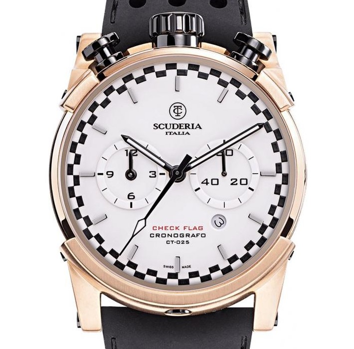 CT Scuderia Bullet Head Check Flag Chronograph CWEH00219 - zegarek męski 7