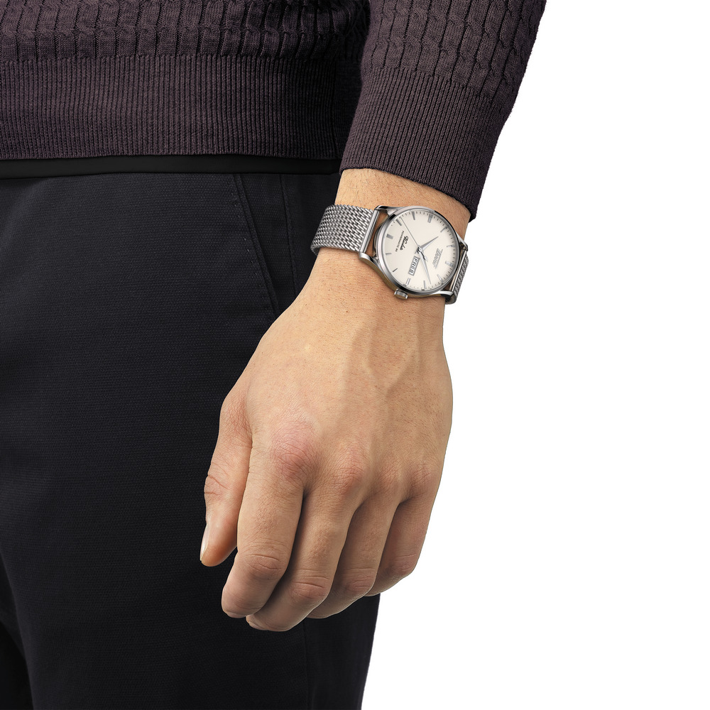 Tissot HERITAGE VISODATE POWERMATIC 80 T118.430.11.271.00 - zegarek męski 8