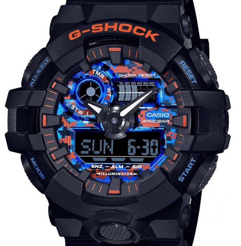 G-shock Dazzling Night City Battle 2020 GA-700CT-1a - zegarek męski 7